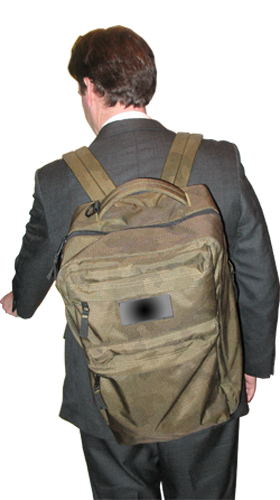 Buying a bag not really designed for a laptop, not very professional looking and that was still a squeeze to get the monster in (like Mike did) The Mike